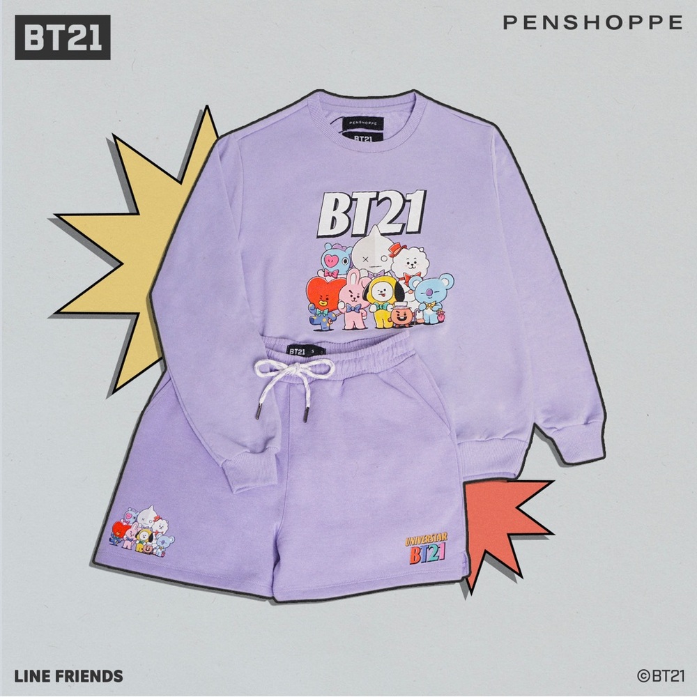 BT21 Women’s shorts Penshoppe